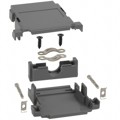 983-025-010-031 - CONN BACKSHELL 25POS 180DEG GRAY