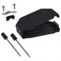 86303640BLF - CONN BACKSHELL 37POS 180DEG BLK