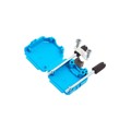 ACOV-SUB-09NB16 - CONN BACKSHELL 9POS 180DEG BLUE