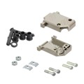 3357-6515-1C - CONN BACKSHELL 15POS 45DEG SHLD