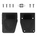 955-009-010R011 - CONN BACKSHELL 9P 45/180DEG BLK