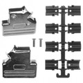 954-015-030R121 - CONN BACKSHELL 15POS 45DEG SHLD