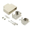 10326-32J0-000 - CONN BACKSHELL 26POS 180DEG SHLD