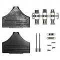 952-037-030R121 - CONN BACKSHELL 37POS 180DEG SHLD