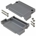 AGP-37/IDC - CONN BACKSHELL 37POS 180DEG GRAY