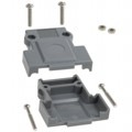 976-015-010-031 - CONN BACKSHELL 15POS 180DEG GRAY