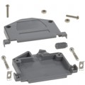 978-037-010R031 - CONN BACKSHELL 37POS 180DEG GRAY