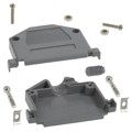 978-050-010-031 - CONN BACKSHELL 50POS 180DEG GRAY
