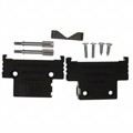 10070163-01LF - CONN BACKSHELL 15POS 180DEG BLK
