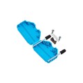 ACOV-SUB-25NB16 - CONN BACKSHELL 25POS 180DEG BLUE