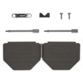972-025-01SR031 - CONN BACKSHELL 25POS 180DEG GRAY