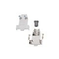ACOV-SUB-09MB1 - CONN BACKSHELL 9POS 180DEG SHLD