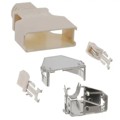 DX30M-20-CV(10) - CONN BACKSHELL 20POS 180DEG SHLD