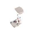 ACOV-SUB-15MB10 - CONN BACKSHELL 15POS 180DEG SHLD