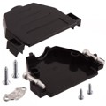 09670250442 - CONN BACKSHELL 25POS 180DEG BLK