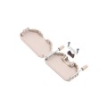 ACOV-SUB-50NB13 - CONN BACKSHELL 50POS 180DEG GRAY