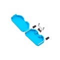 ACOV-SUB-50NB16 - CONN BACKSHELL 50POS 180DEG BLUE