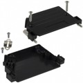 974-037-010-011 - CONN BACKSHELL 37POS 40DEG BLACK