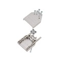 ACOV-SUB-09MB38 - CONN BACKSHELL 9POS 180DEG SHLD