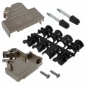 2-2198618-5 - CONN BACKSHELL 25POS 45DEG SHLD