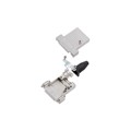 ACOV-SUB-15MB31 - CONN BACKSHELL 15POS 180DEG SHLD