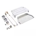 165X11689X - CONN BACKSHELL 37P 40/180DEG SHD