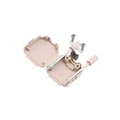 ACOV-SUB-09NB13 - CONN BACKSHELL 9POS 180DEG GRAY