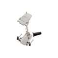 ACOV-SUB-09MB43 - CONN BACKSHELL 9P 45DEG SHLD SLV