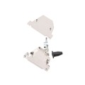 ACOV-SUB-37MB35 - CONN BACKSHELL 37POS 45DEG SHLD