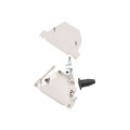 ACOV-SUB-37MB37 - CONN BACKSHELL 37POS 45DEG SHLD