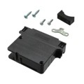 1731110100 - CONN BACKSHELL 37POS 70DEG BLACK