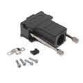 1731110122 - CONN BACKSHELL 9POS 180DEG BLACK