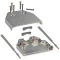 8655MH2511LF - CONN BACKSHELL 25POS 180DEG SHLD