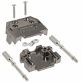 165X10909XE - CONN BACKSHELL 9POS 180DEG SHLD