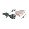 DX30M-26-CV(10) - CONN BACKSHELL 26POS 180DEG SHLD