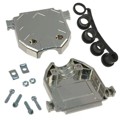 3357-6225-1C - CONN BACKSHELL 25POS 180DEG SHLD