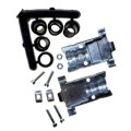 17E-1657-09 - CONN BACKSHELL 9POS 180DEG SHLD