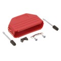 ACOV-SUB-50NB15 - CONN BACKSHELL 50POS 180DEG RED