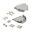 AGP 37 G-METALL - CONN BACKSHELL 37POS 180DEG SHLD
