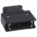 10326-52F0-008 - CONN BACKSHELL 26POS 180DEG BLK
