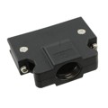 10350-52A0-008 - CONN BACKSHELL 50POS 180DEG BLK