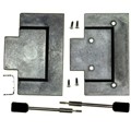 5786152-3 - CONN BACKSHELL 68POS 180DEG SHLD