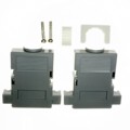 956-015-010R031 - CONN BACKSHELL 15POS 180DEG GRAY