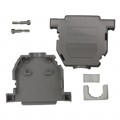 956-025-010R031 - CONN BACKSHELL 25POS 180DEG GRAY