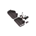 ACOV-SUB-25NB9 - CONN BACKSHELL 25POS 180DEG BLK