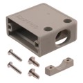 09670090511 - CONN BACKSHELL 9POS 90DEG GRAY