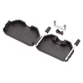 ACOV-SUB-50NB9 - CONN BACKSHELL 50POS 180DEG BLK
