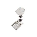 ACOV-SUB-09MB28 - CONN BACKSHELL 9POS 180DEG SHLD