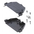 09670370442 - CONN BACKSHELL 37POS 180DEG BLK