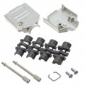 ACOV-SUB-09MB40 - CONN BACKSHELL 9POS 180DEG SHLD